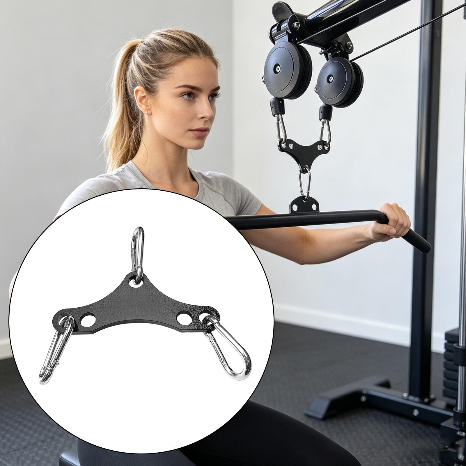 Home Gym Cable Machine - Adaptateur de barre de traction haute