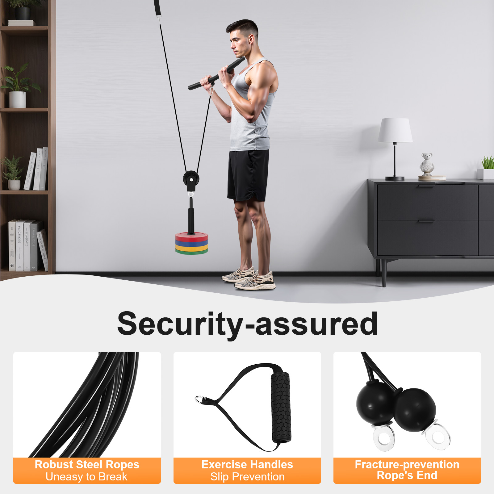 Home Gym Cable Machine - Système de traction de câble de