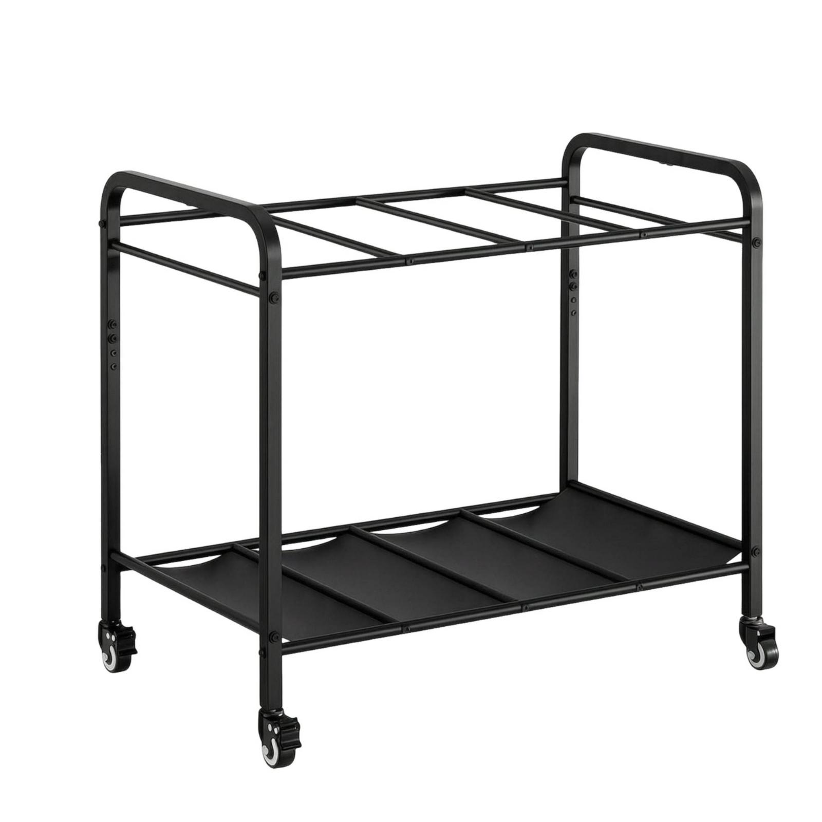 Home Gym Gear - Organiseur d'équipement de fitness, chariot de