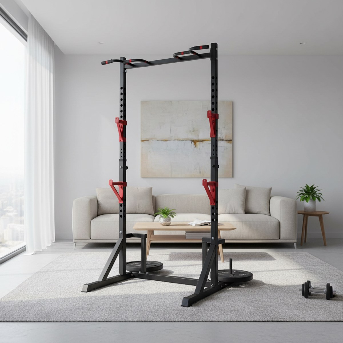Rack de musculation réglable a - Fitness Home Gym Equipment avis et prix