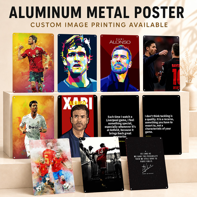 Affiches texturées Xabi Alonso - Home Gym Yes Or No avis et prix