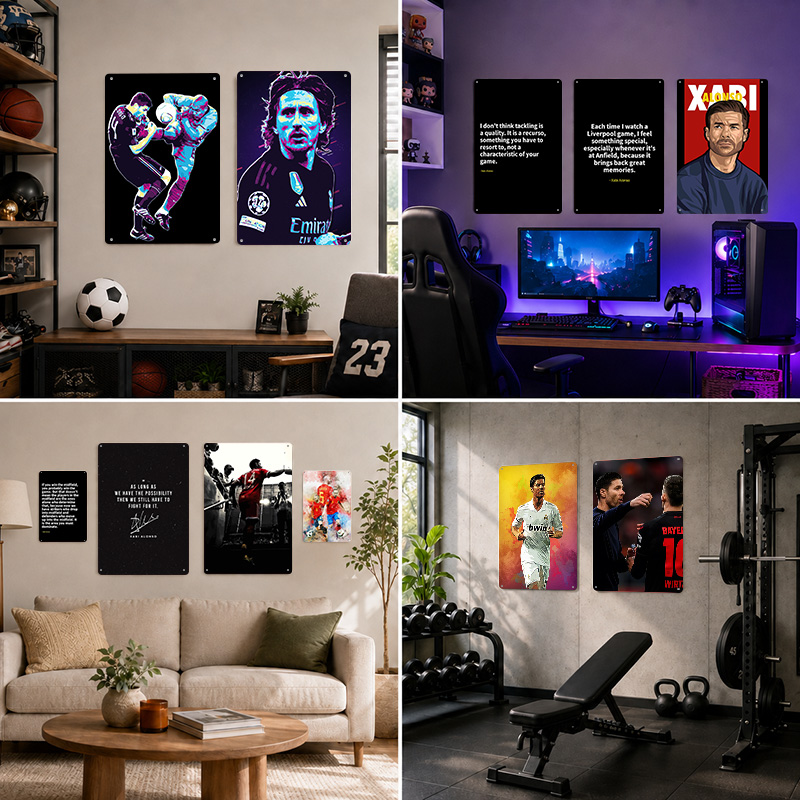 Affiches texturées Xabi Alonso - Home Gym Yes Or No avis et prix