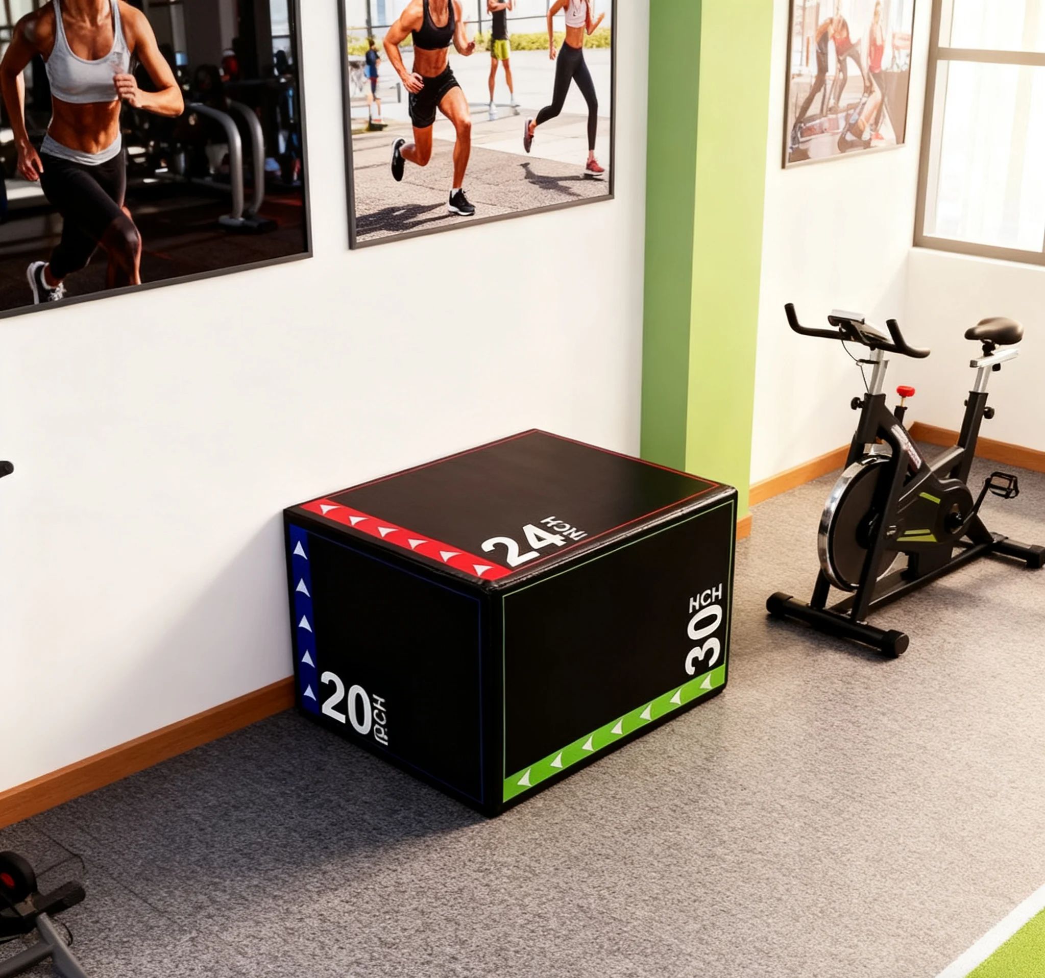 Boîte de saut 3 en 1, boîte st - Home Gym In A Box avis et prix
