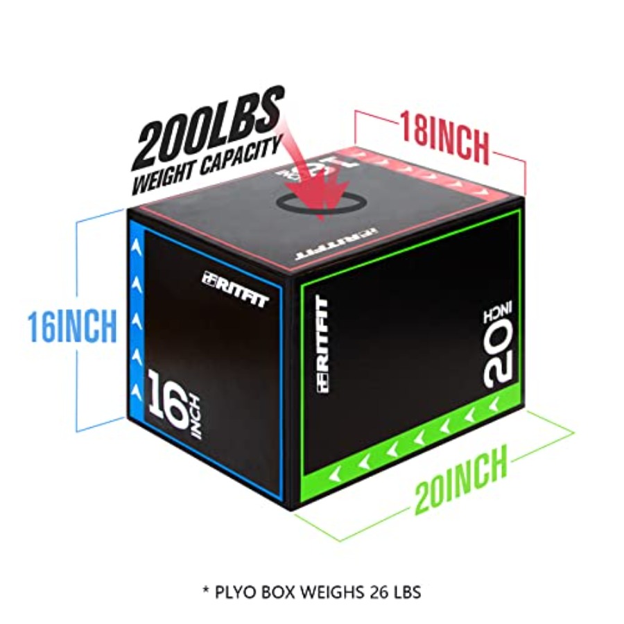 Boîte pliométrique de fitness  - Home Gym In A Box avis et prix