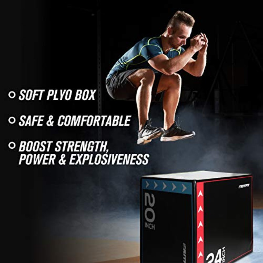 Boîte pliométrique de fitness  - Home Gym In A Box avis et prix