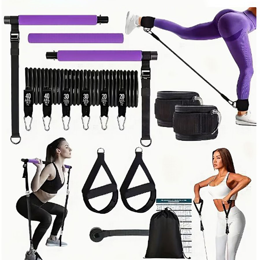 Bandes de résistance de 180 lb - Home Gym Full Setup avis et prix