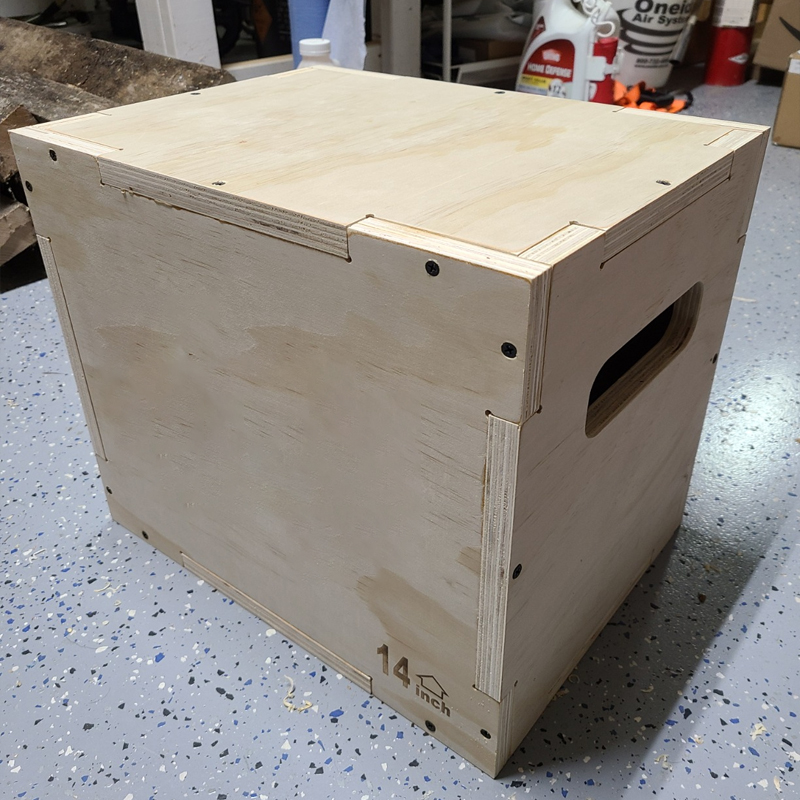 Boîte de saut pliométrique en  - Home Gym In A Box avis et prix
