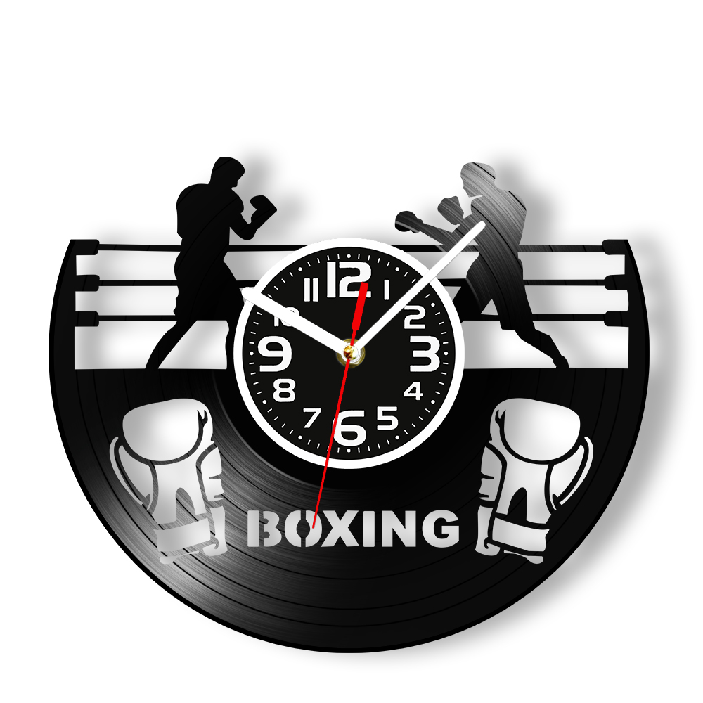 Horloge murale en vinyle sur l - Home Gym Living Room Ideas avis et prix