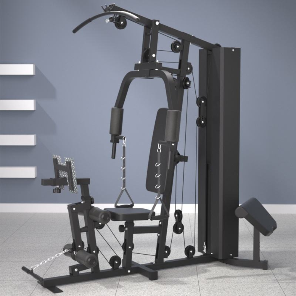 Système de poulies multifoncti - Home Gym Cable Machine avis et prix