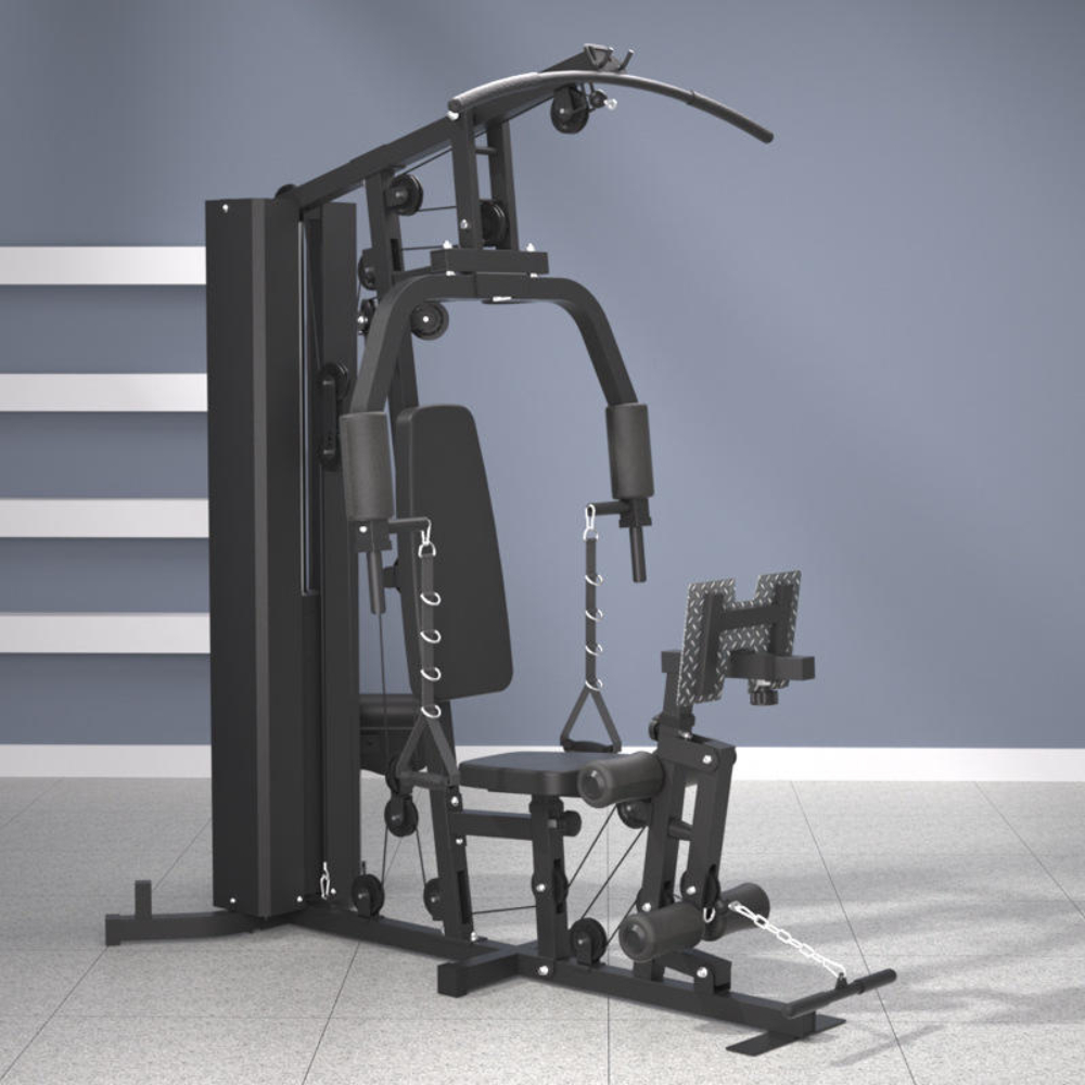 Système de poulies multifoncti - Home Gym Cable Machine avis et prix