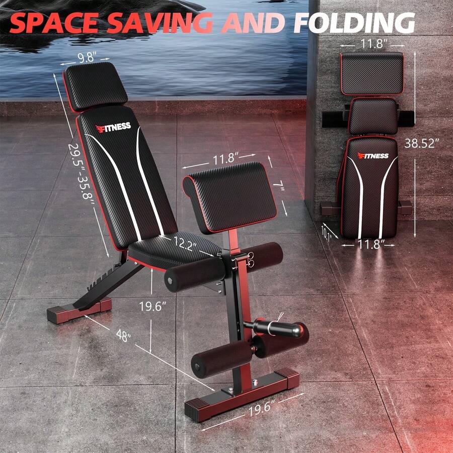Banc de musculation réglable à - Home Gym Full Setup avis et prix