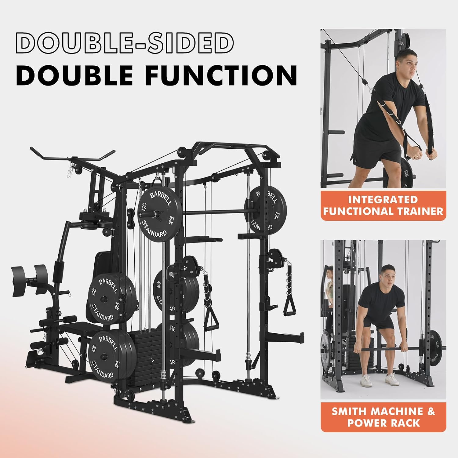 Machine SmithΔ à double statio - Home Gym Smith avis et prix