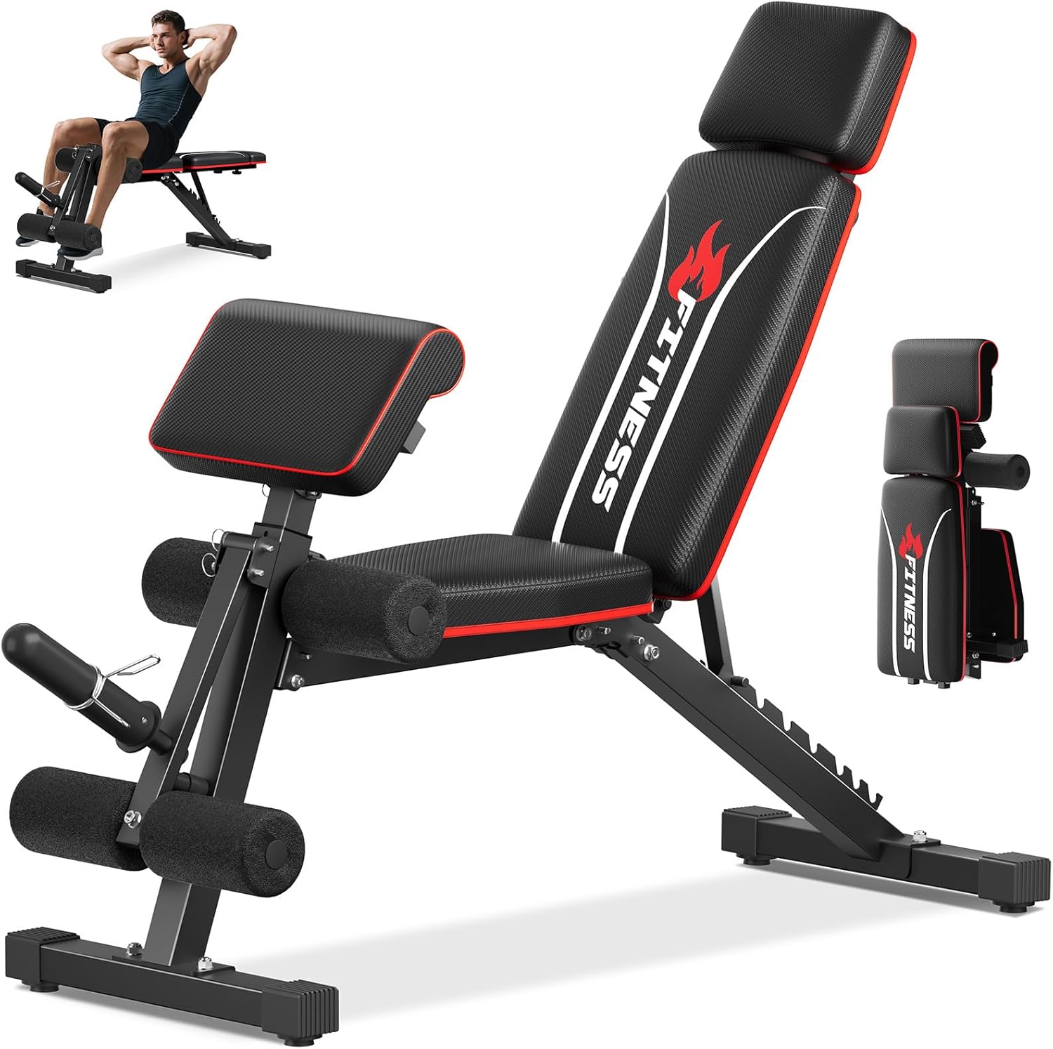 Banc de musculation pliable po - Home Gym Foldable avis et prix